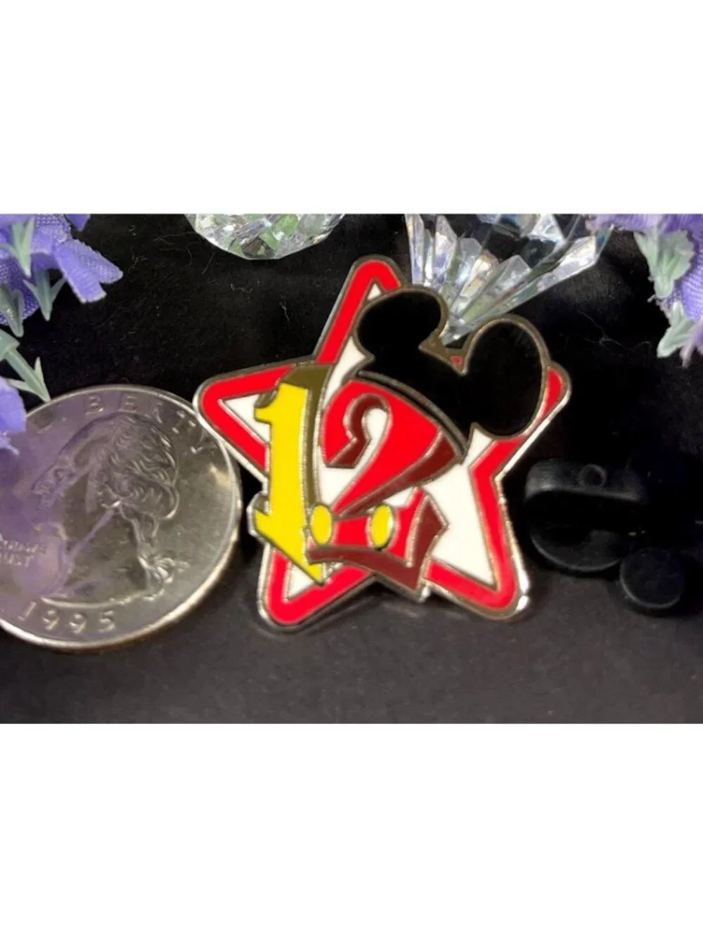 Disney Mickey Mouse Trading Pin Ears 2012 Lapel Pin Badge Brooch Accessories